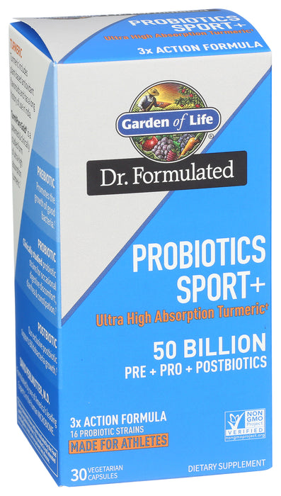 Dr. Formulated Probiotics Sport+ 50B SS, 30 vcap