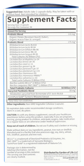 Dr. Formulated Probiotics Sport+ 50B SS, 30 vcap