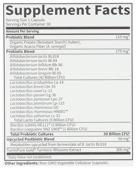 Dr. Formulated Probiotics Sport+ 50B SS, 30 vcap