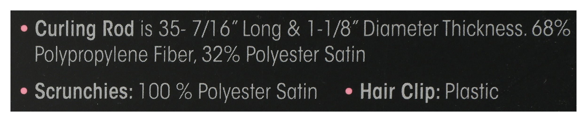 Heatless Satin Hair Curling Set, Blush, 1 ct