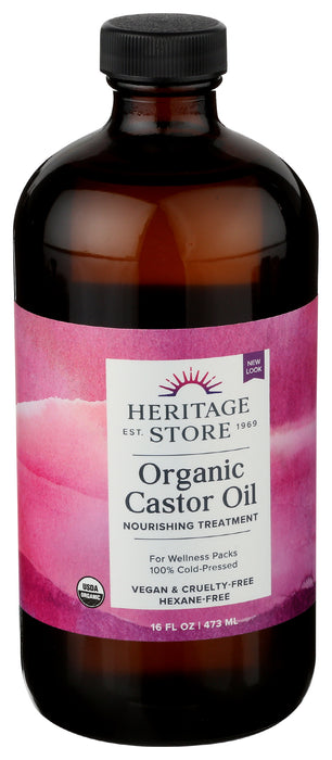 Castor Oil, Org, 16 fl oz