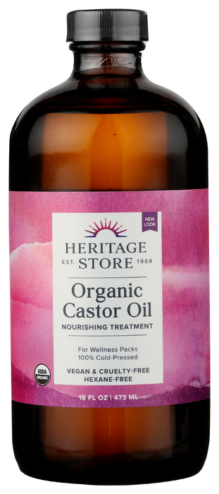 Castor Oil, Org, 16 fl oz