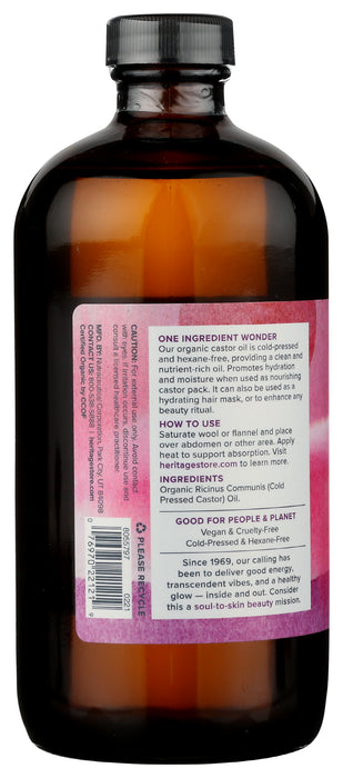 Castor Oil, Org, 16 fl oz