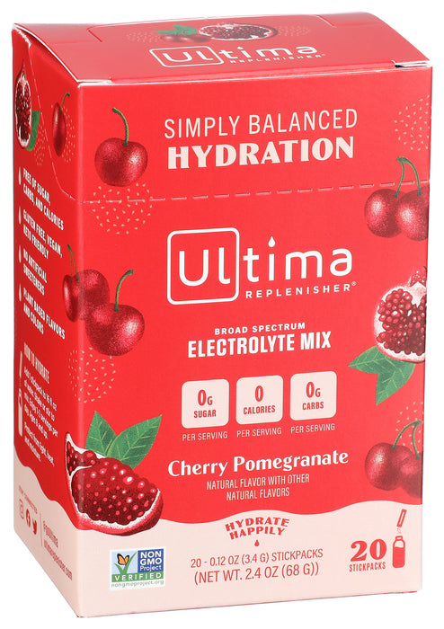 Electrolyte Powder, Cherry Pomegranate, 20 stick pk