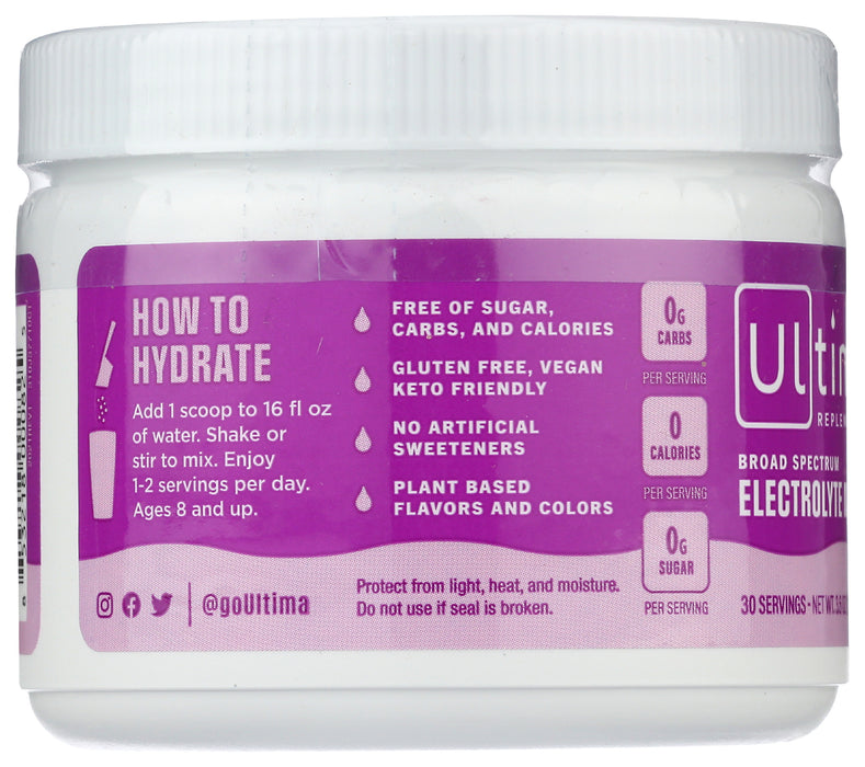 Electrolyte Powder, Grape, 30 serv