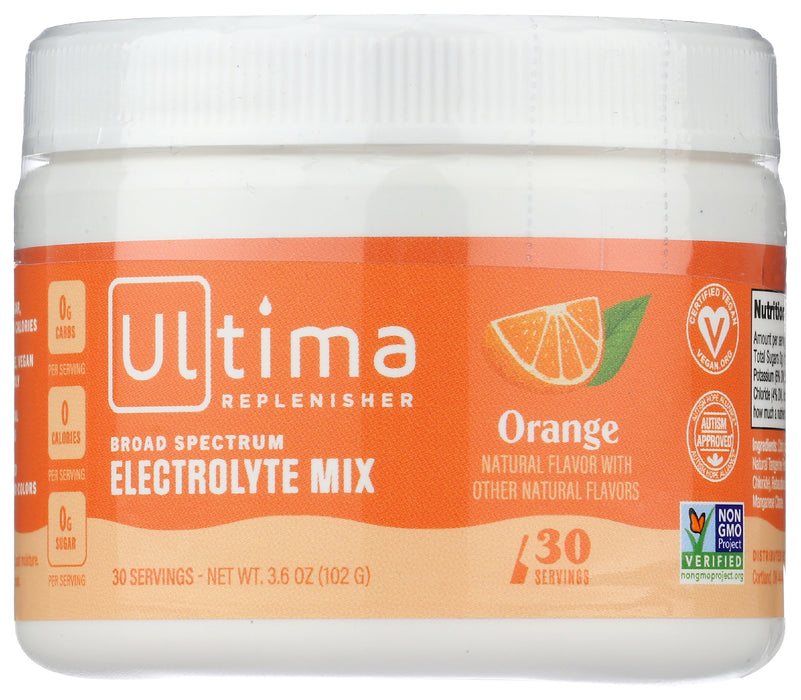 Electrolyte Powder, Orange, 30 serv