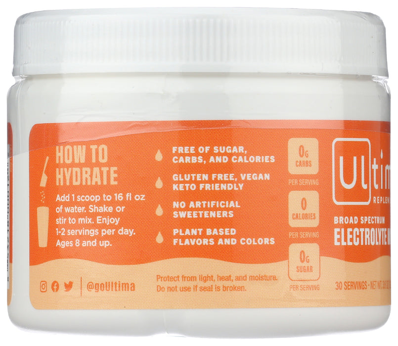 Electrolyte Powder, Orange, 30 serv