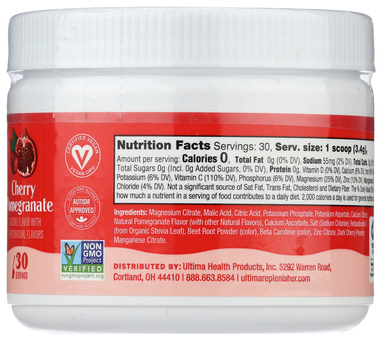 Electrolyte Powder, Cherry Pomegranate, 30 serv