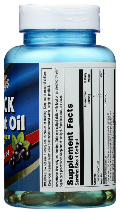 Black Current Oil 1000mg, 60 sgel