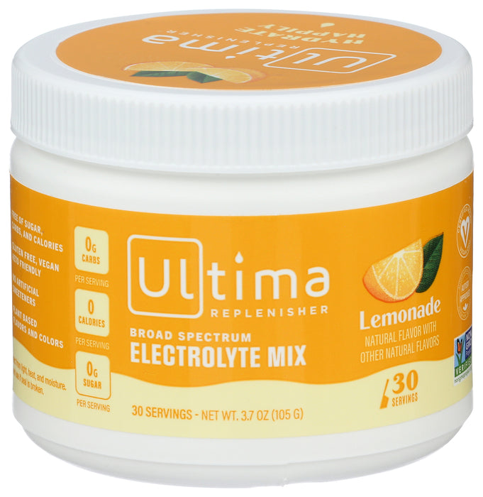 Electrolyte Powder, Lemonade, 30 serv