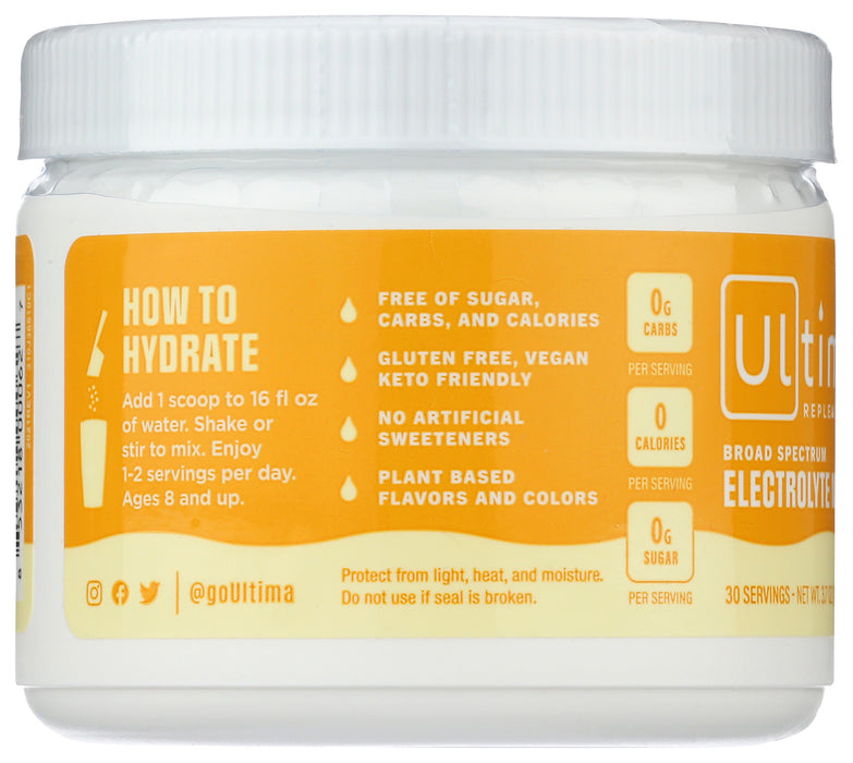 Electrolyte Powder, Lemonade, 30 serv