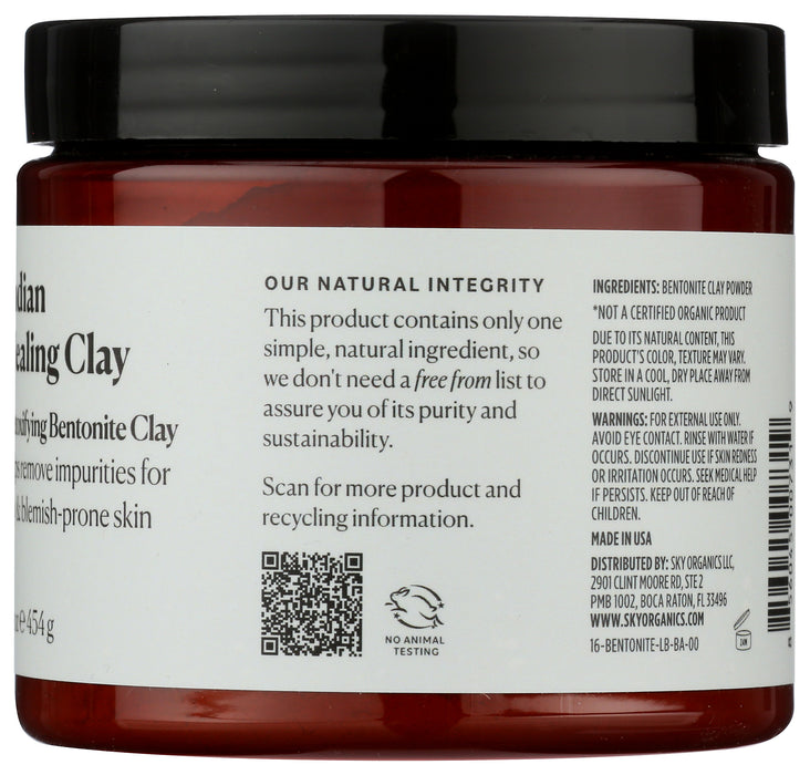 Indian Healing Clay, 16 oz