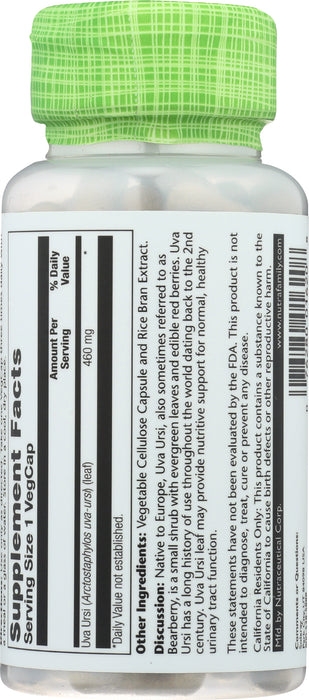 Uva Ursi Herb 460mg, 100  vcap