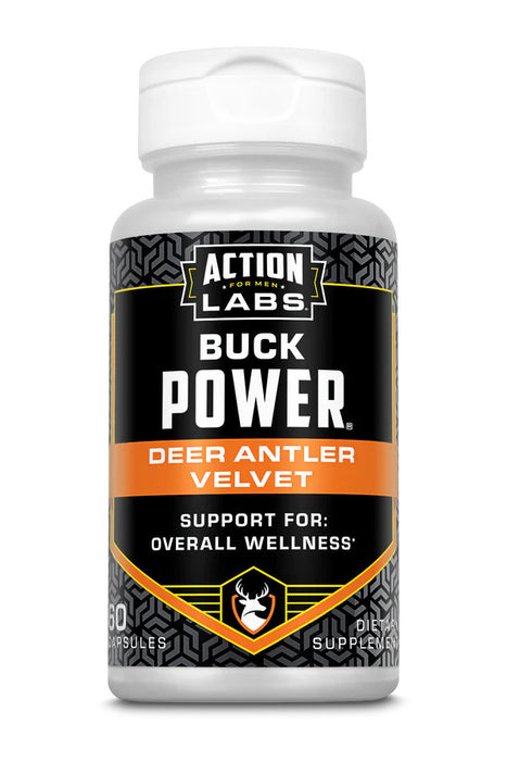 Buck Power Deer Antler Velvet 500 mg, 60 cap