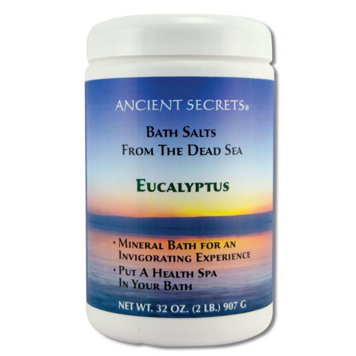 Dead Sea Bath Salts, Eucalyptus, 2 lb