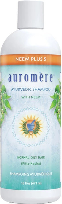 Shampoo with Neem plus 5 Herbs, 16 floz