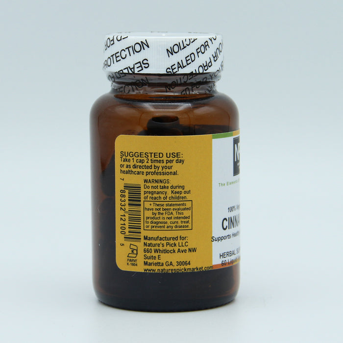 Cinnamon, 60 liq vcap