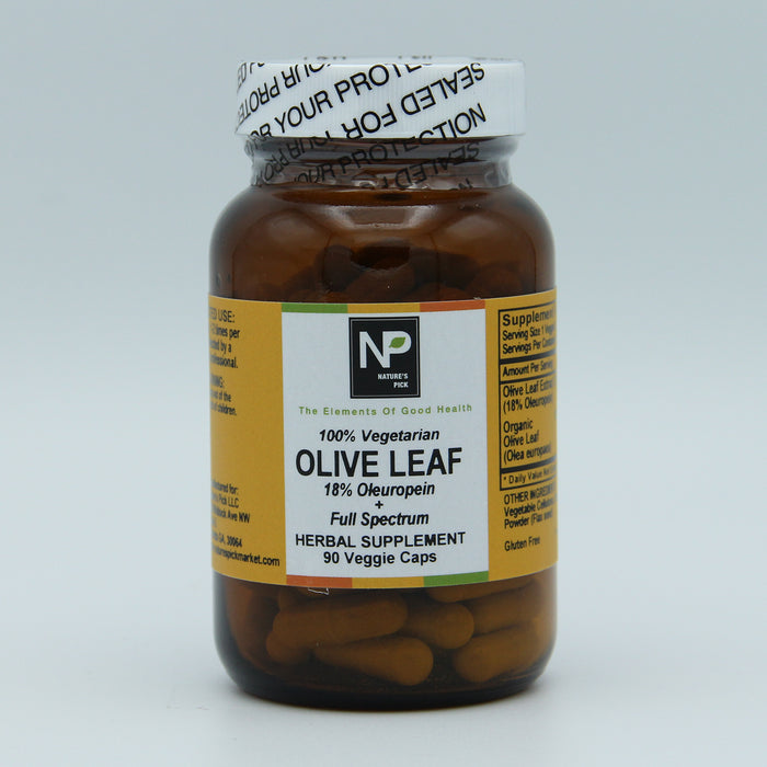 Olive Leaf Std, 90 vcap