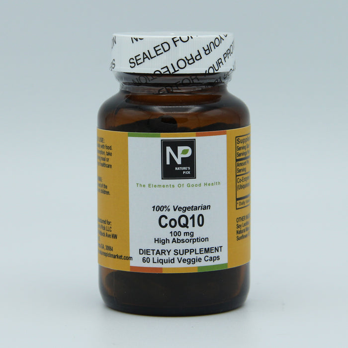 CoQ10 100mg, High Absorption, 60 liq vcap