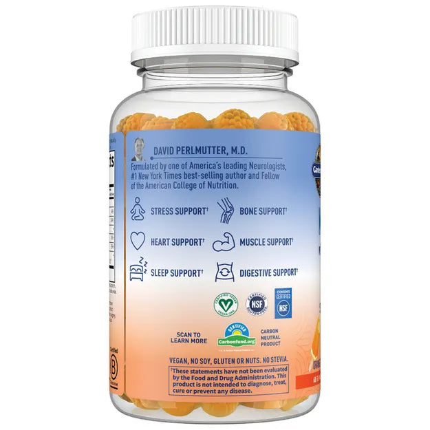 Dr. Formulated Magnesium with Pre & Probio, Orange Cream, 60 gummy