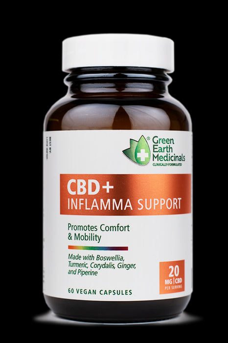 CBD+ Inflamma Support 20 mg, 60 vcap