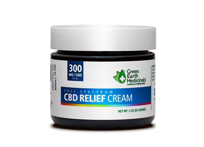 CBD Relief Cream, 300mg, 2oz