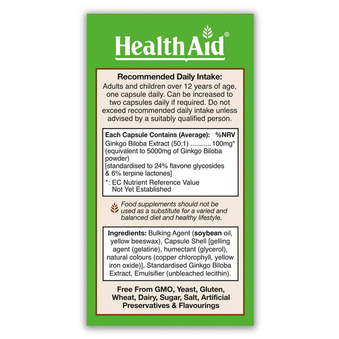 Ginkgo Vital 3™, 30 cap