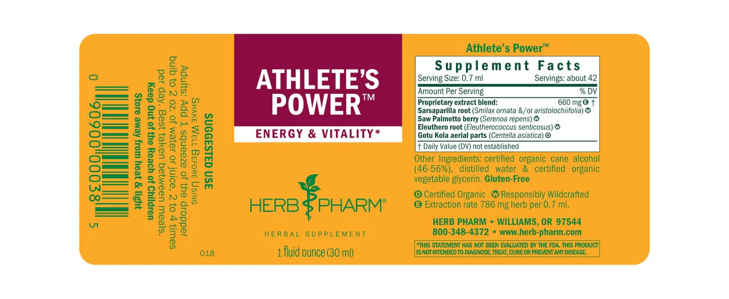 Athlete's Power Extract, 1 oz