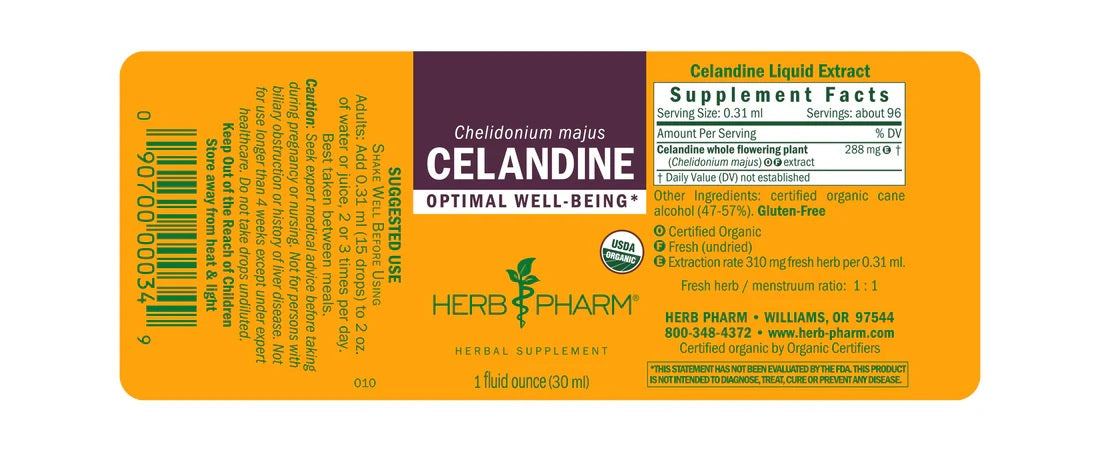 Celandine Extract, 1oz