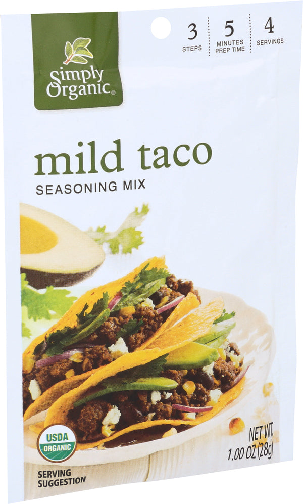 Mild Taco Seasoning, Org, 1 oz