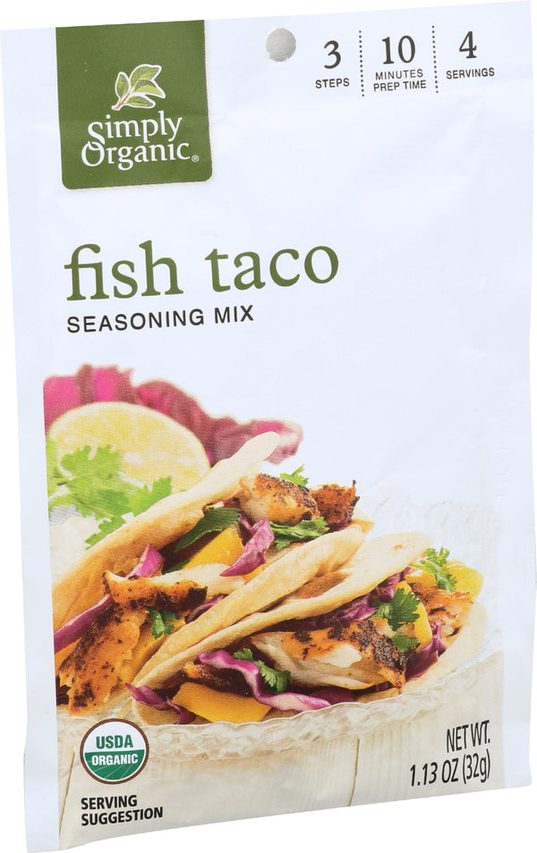 Fish Taco Seasoning, Org, 1.13 oz