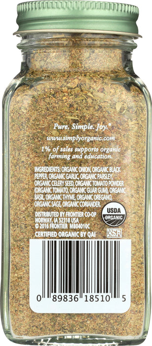 All Purpose Seasoning, Org, 2.08 oz