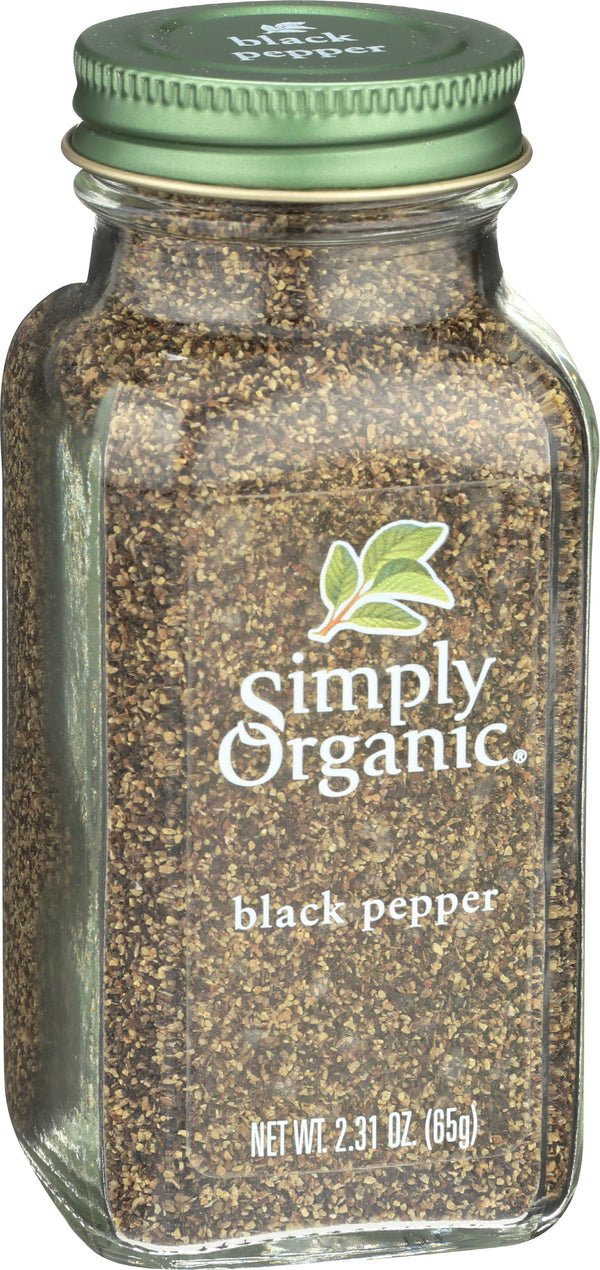 Black Pepper Medium Grind, Org, 2.31 oz