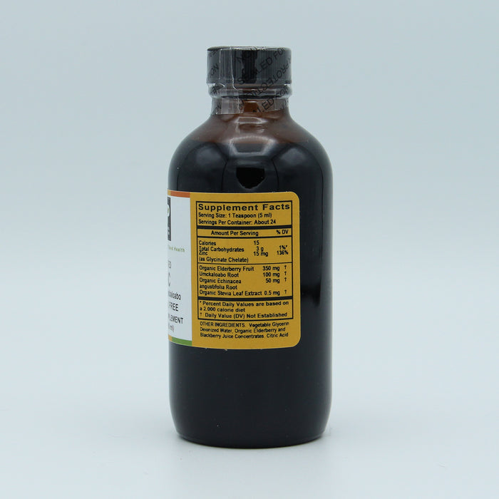 Zinc Chelated with Elderberry / Umckaloabo AF, 4 fl oz