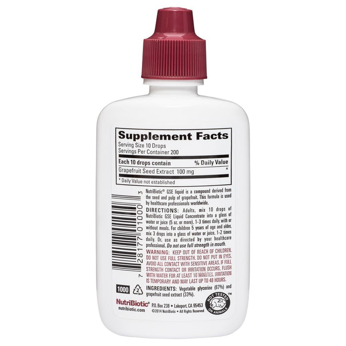 Grapefruit Seed Extract liq. concen, 2oz