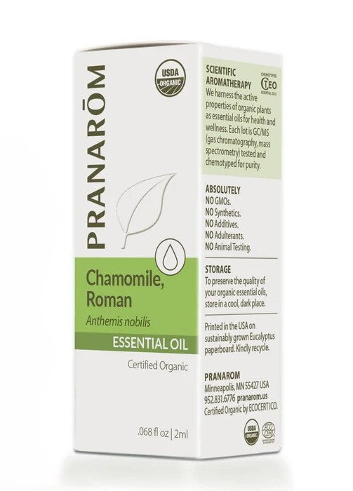 Chamomile Roman Essential Oil, Org, 2 ml