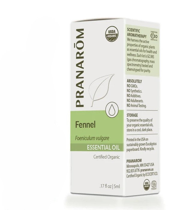 Fennel Essential Oil, Org, 5 ml