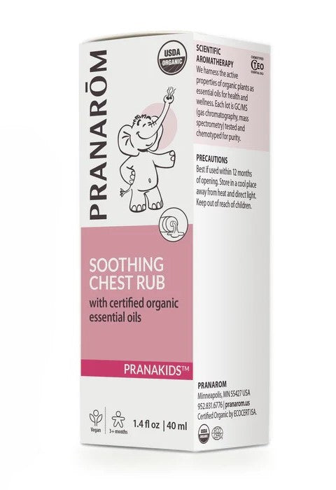 Pranakids Soothing Chest Rub, 40 ml