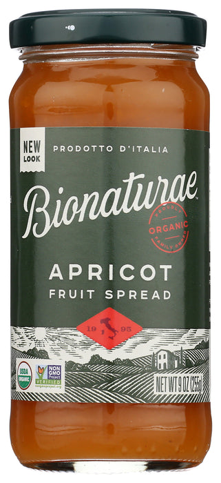 Apricot Fruit Spread, Org, 9 oz