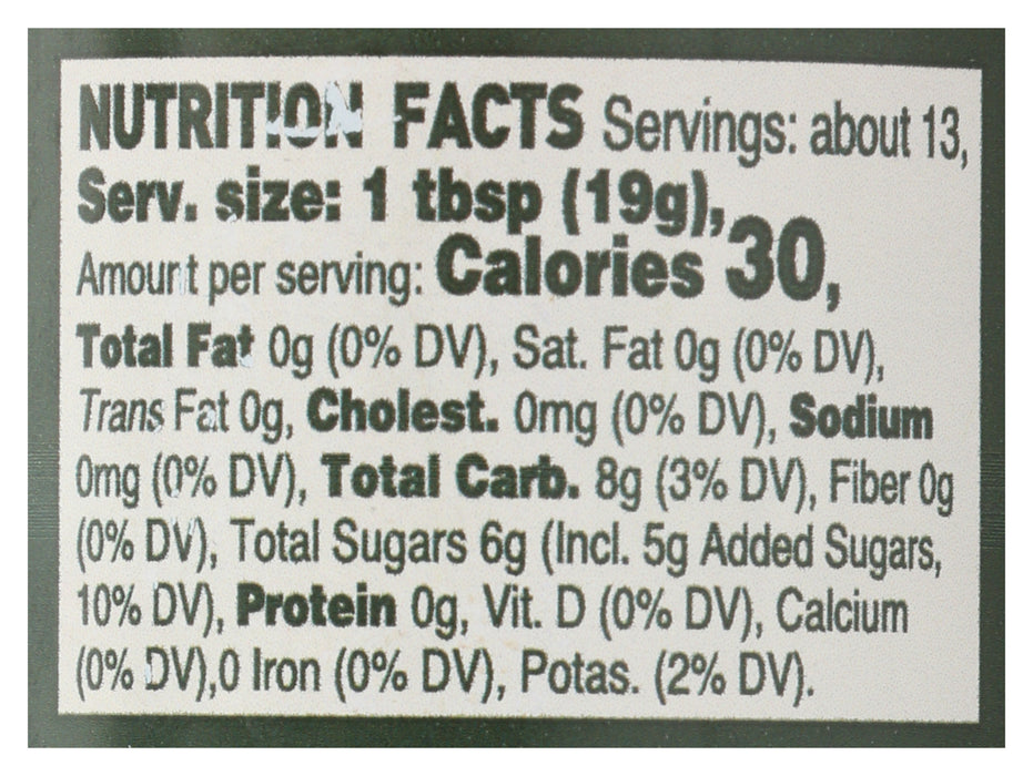 Apricot Fruit Spread, Org, 9 oz