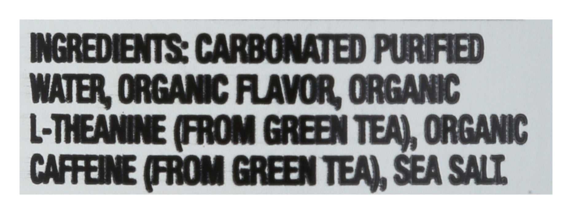 Sparkling Water Energy Drink, Cucumber Mint, Org, 12 oz