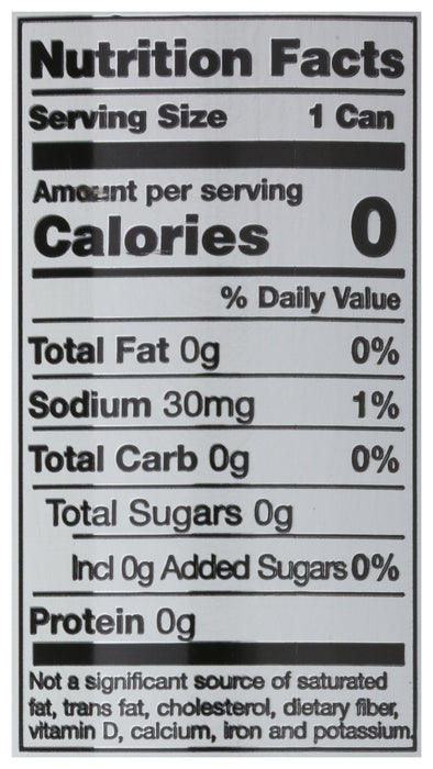 Sparkling Water Energy Drink, White Peach, Org, 12 fl oz