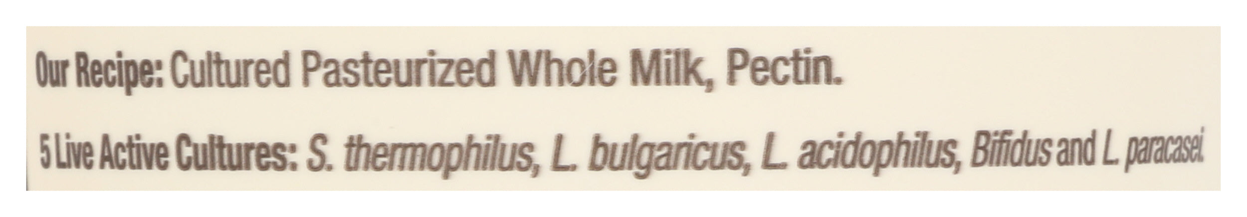 Cream Top Whole Milk Yogurt, Plain, 32 oz