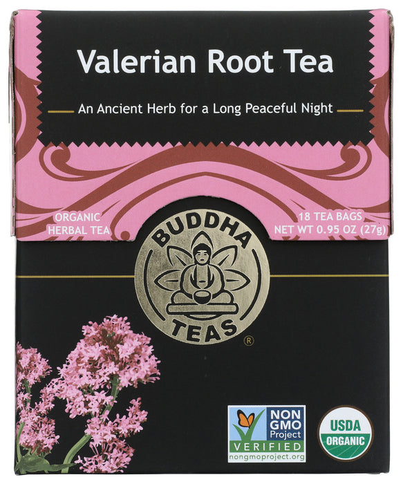 Valerian Root Tea, Org, 18 tbag