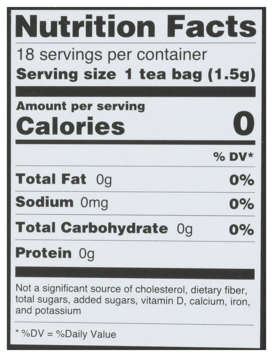 Valerian Root Tea, Org, 18 tbag