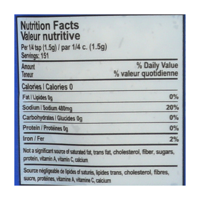 Light Grey Celtic Sea Salt, 1/2 lb