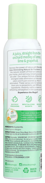 Air Freshner Spray, Fresh Citrus, 3 oz