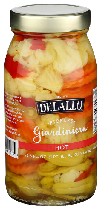 Pickeled Giardiniera, Hot, 25.5 oz