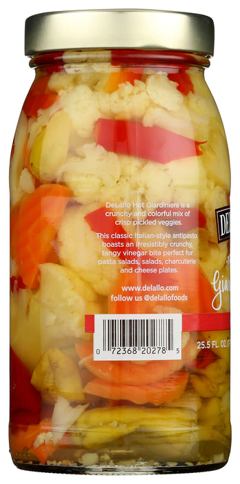 Pickeled Giardiniera, Hot, 25.5 oz