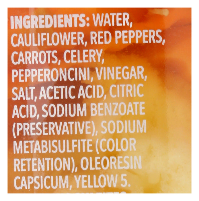 Pickeled Giardiniera, Hot, 25.5 oz